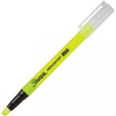 Sharpie Clear View Highlighters - Fine Marker Point - Chisel Marker Point Style - Yellow, Pink, Orange, Green, Blue, Coral, Purple - 36 / Pack