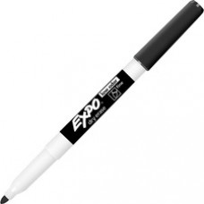 Expo Low-Odor Dry-erase Fine Tip Markers - Fine Point Type - Black - 1 Dozen