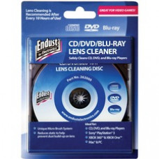 Endust CD/DVD/ BR Lens Cleaner - For Optical Media, Hard Drive, Gaming Console, Audio Equipment, Video Equipment - 1 Each