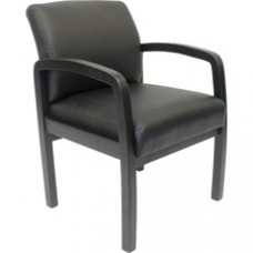 Boss Guest Chair, Black - Black - 1 Each