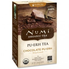 Numi Chocolate Pu-erh Tea - Black Tea - Chocolate - 16 - 16 / Box