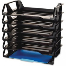 OIC Side Loading Letter Trays - 6 Tier(s) - 15