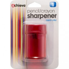 OIC Pencil/Crayon Metal Cutter Sharpener - 2 Hole(s) - 2.1