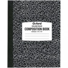 Oxford Tops College-ruled Composition Notebook - 80 Sheets - Stitched - 7 7/8