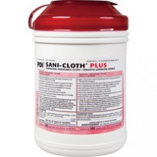 PDI Nice Pak Sani-Cloth Plus Germicidal Cloth Wipes - 6.75