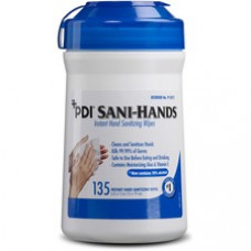 PDI Sani-Hands Instant Hand Sanitizing Wipes - 6