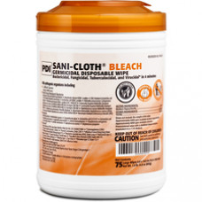 PDI Sani-Cloth Bleach Germicidal Wipes - Ready-To-Use Wipe6