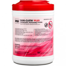 PDI Sani-Cloth Plus Germicidal Disposable Cloth - Wipe - 6