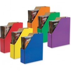 Classroom Keepers Magazine Holders - Assorted - Cardboard - 6 / Pack
