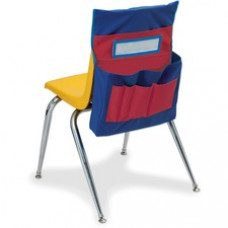 Pacon Chair Storage Pocket Chart - 6 Pocket(s) - 2 Large Pockets - 4 Small Pockets - 18.5