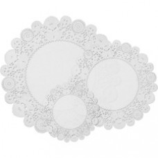 Pacon Deluxe Doilies - Craft, Greeting Card, Collage - 30 / Pack - White