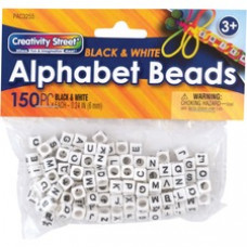 Pacon Alphabet Beads - Skill Learning: Alphabet - White