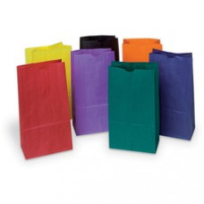 Rainbow Kraft Bag - Art Project - 11