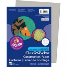 SunWorks Construction Paper - Painting and Drawing, Charcoal, Crayon, Mounting, Office Project - 12