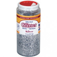 Spectra Glitter Sparkling Crystals - 16 oz - 1 Each - Silver