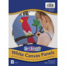 Art Street Canvas Panels - Painting, Art - 3 Piece(s) x 9