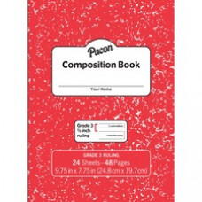 Pacon Composition Book - 24 Sheets - 48 Pages9.8