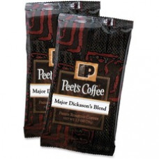 Peet's Coffee & Tea Major Dickason 2.5Oz Frac Pack - Regular - Major Dickason's - Smooth - 2.5 oz Per Pack - 18 Packet - 18 / Box