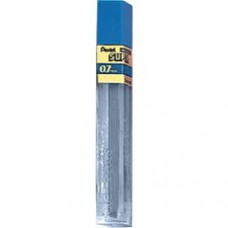Pentel Super Hi-Polymer Leads - 0.7 mmMedium Point - 2H - Black - 12 / Tub