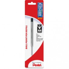 Pentel BKC10 Liquid Ink Client Refill - Medium Point - Black Ink - 1 / Pack