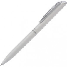 Pentel Style Liquid Gel Pen - 0.7 mm Pen Point Size - Refillable - Retractable - Black Gel-based Ink - White Metal Barrel - 1 Each