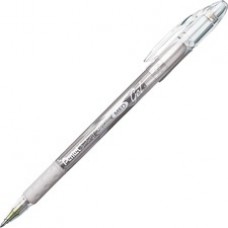 Pentel Arts Pentel Sunburst Metallic Gel Roller Pens - Medium Pen Point - 0.4 mm Pen Point Size - Silver Gel-based Ink - 1 Each