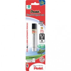 Pentel 0.5mm Super Hi-Polymer Lead - 0.5 mmFine Point - HB - Black - 1 Pack