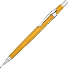 Pentel Sharp Automatic Pencils - #2 Lead - 0.9 mm Lead Diameter - Refillable - Black Lead - Yellow Barrel - 1 Each
