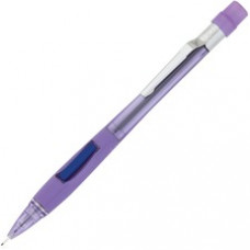 Pentel Quicker Clicker Automatic Pencils - 2HB Lead - 0.7 mm Lead Diameter - Refillable - Black Lead - Transparent Violet Barrel - 1 Each