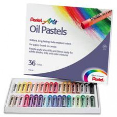 Pentel Arts Oil Pastels - Assorted - 36 / Set