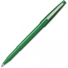 Pentel Rolling Writer Pens - Medium Pen Point - 0.8 mm Pen Point Size - Green - Green Plastic Barrel - 12 / Dozen