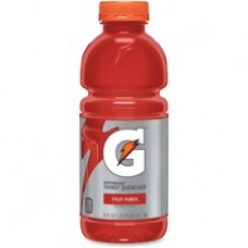 Gatorade Thirst Quencher Bottled Drink - Fruit Punch Flavor - 20 fl oz (591 mL) - 24 / Carton
