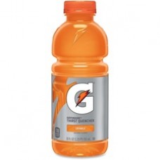 Gatorade Thirst Quencher Bottled Drink - Orange Flavor - 20 fl oz (591 mL) - 24 / Carton