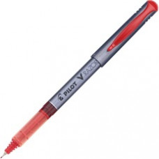 Pilot Razor Point Liquid Ink VRazor Extra Fine Point Pens - Extra Fine Pen Point - 0.5 mm Pen Point Size - Red - Clear Plastic Barrel - 12 / Dozen