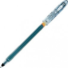 Pilot Neo-Gel Rollerball Pens - Fine Pen Point - 0.7 mm Pen Point Size - Refillable - Black Gel-based Ink - Translucent Barrel - 12 / Dozen