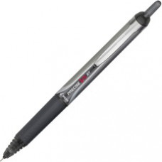 Pilot Precise V5 RT Extra-Fine Premium Retractable Rolling Ball Pens - Extra Fine Pen Point - 0.5 mm Pen Point Size - Needle Pen Point Style - Refillable - Black Water Based Ink - Black Barrel - 1 Each