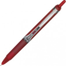 Pilot Precise V5 RT Extra-Fine Premium Retractable Rolling Ball Pens - Extra Fine Pen Point - 0.5 mm Pen Point Size - Needle Pen Point Style - Refillable - Red Water Based Ink - Red Barrel - 1 Each