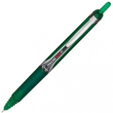 Pilot Precise V5 RT Extra-Fine Premium Retractable Rolling Ball, Pens - Extra Fine Pen Point - 0.5 mm Pen Point Size - Needle Pen Point Style - Refillable - Green - Green Barrel - 1 Dozen
