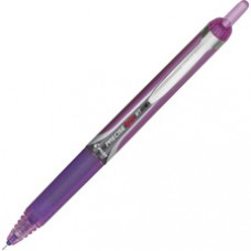Pilot Precise V5 RT Extra-Fine Premium Retractable Rolling Ball Pens - Extra Fine Pen Point - 0.5 mm Pen Point Size - Needle Pen Point Style - Refillable - Purple Water Based Ink - Purple Barrel - 1 Each