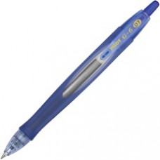 Pilot G6 Retractable Gel Pens - Fine Pen Point - 0.7 mm Pen Point Size - Refillable - Blue Gel-based Ink - Blue Rubber Barrel - 1 Each