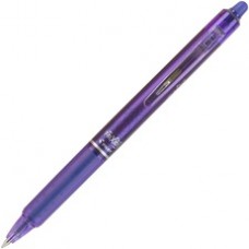 Pilot FriXion .7mm Clicker Erasable Gel Pens - Fine Pen Point - 0.7 mm Pen Point Size - Needle Pen Point Style - Purple Gel-based Ink - 12 / Dozen