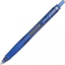 Pilot BeGreen G-Knock Retractable Gel Ink Pens - Fine Pen Point - 0.7 mm Pen Point Size - Refillable - Blue Gel-based Ink - Blue Barrel - 12 / Dozen