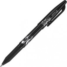 Pilot FriXion Ball Erasable Gel Pens - Fine Pen Point - 0.7 mm Pen Point Size - Black Gel-based Ink - Black Barrel - 1 Each
