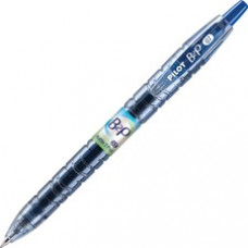 Pilot BeGreen B2P Fine Point Gel Pens - Fine Pen Point - 0.7 mm Pen Point Size - Refillable - Blue Gel-based Ink - Plastic Barrel - 12 / Box