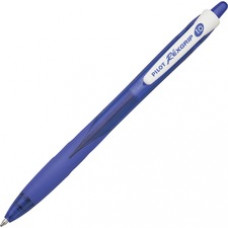 Pilot BeGreen Rexgrip Begreen Ballpoint Pens - Medium Pen Point - 1 mm Pen Point Size - Refillable - Blue - Blue Barrel - 1 Dozen