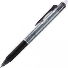 Pilot FriXion Clicker Erasable Gel Pen - 0.5 mm Pen Point Size - Black Gel-based Ink - 1 Each