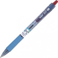 Pilot Bottle to Pen (B2P) B2P Recycled Retractable Ballpoint Pens - Fine Pen Point - 0.7 mm Pen Point Size - Refillable - Red Gel-based Ink - Plastic Barrel - 12 / Dozen