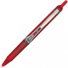 Pilot Precise V5 RT Extra-Fine Premium Retractable Rolling Ball Pens - Bar-coded - Extra Fine Pen Point - 0.5 mm Pen Point Size - Needle Pen Point Style - Red - 1 Each
