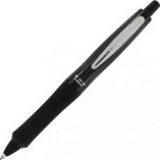Pilot Dr. Grip Center of Gravity Retractable Ballpoint Pens - Medium Pen Point - 1 mm Pen Point Size - Rectangle Pen Point Style - Refillable - Black - Black Barrel - 1 Each