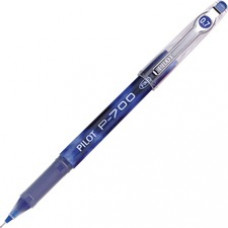 Pilot Precise P-700 Precision Point Fine Capped Gel Rolling Ball Pens - Fine Pen Point - 0.7 mm Pen Point Size - Blue Gel-based Ink - Blue Barrel - 12 / Dozen